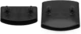 QWORK 36 Pcs Bed Slat Caps Side & Center Holders 55mm x 9mm Inside view 2