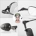 Bike Helmet Mirror, PChero 360 Degree Adjustable Bicycle Cycling Rear View Mirror with Velcro for All Size Helmet