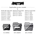 Aztech Compatible TN660 Toner Cartridge Replacement for Brother TN660 TN 660 630 TN-660 TN630 TN-630 HL-L2340DW HL-L2300D MFC-L2707DW DCP-L2540DW DCP-L2520DW HL-L2320D Printer (Black, 4-Pack)