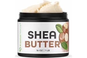 Shea Butter Raw Virgin African - 450 grams Pure Virgin Unrefined Body Butter Raw Unrefined Natural Lip Balm Pure Shea for Ski