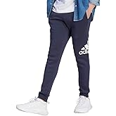 Adidas Mens Essentials Fleece Tapered Cuff Big Logo Pants