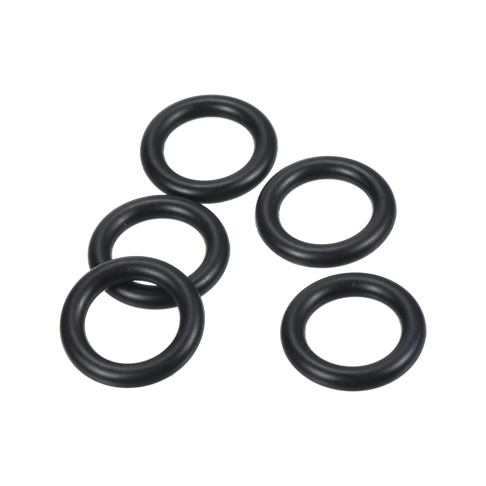 PATIKIL Nitrile Rubber O-Rings 28mm OD 20mm ID 4mm Width, 20 Pcs Metric Sealing Gasket for Faucet Plumbing Automotive Repair, Black