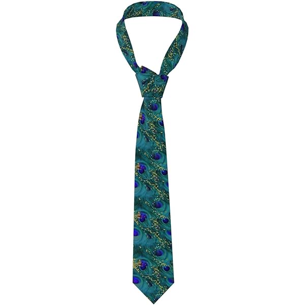 Amazon.com: Jyyau Floral Mexican Embroidery Birds Necktie For Men