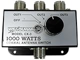 Twinpoint CX3 1000 Watt 3 Position Coaxial Antenna Switch