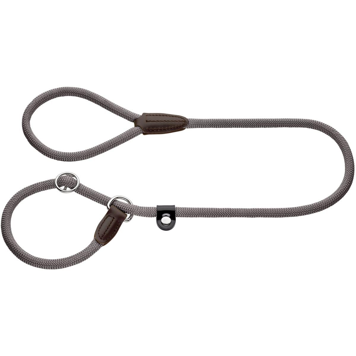 Hunter Freestyle Retriever Leash, 8 mm Diameter x 170 cm Length, Grey