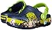 crocs TMNT II K Light-Up Clog (Infant/Toddler/Little Kid/Big Kid), Navy/Volt Green, 9 M US Toddler