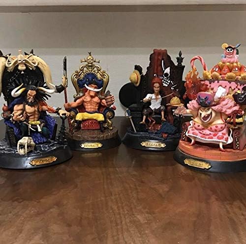 Amazon 早い者勝ち 最終値下げ ワンピース 四皇 フィギュア カイドウ シャンクス 白ヒゲ ビッグマム 303 フィギュア ドール 通販