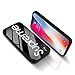 iPhone X Case, AICase Tempered Glass Back Case, AICase Supreme Fashion Hard Glass Back Cover Soft TPU Bumper Frame Anti-Scratch Anti-Fingerprints Protective Case for Apple iPhone X(Black)