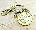 With Brave Wings She Flies Keychain Brave Mantra Jewelry Boho Butterfly Key Ring