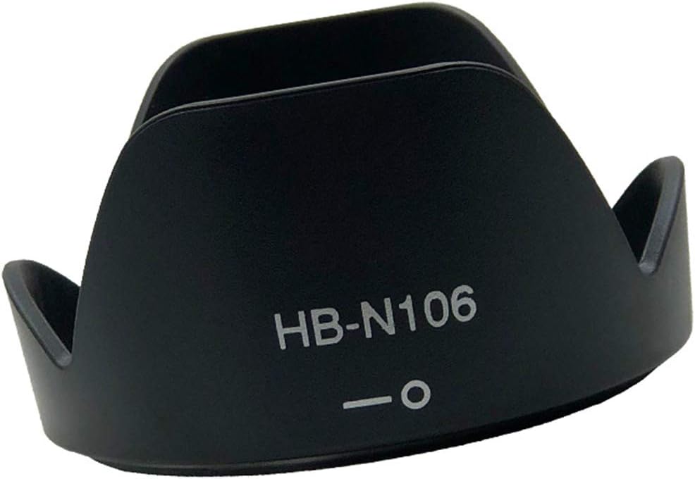 Parasol de objetivo 18 55 mm D3400 F/3,5 5,6 G plástico fotográfico VR fácil instalación