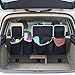 Barbarians Car Seat Back Organizer, Backseat Organizer Storage Bag for Truck, SUV, Van, Cargo with Adjustable Straps Black
