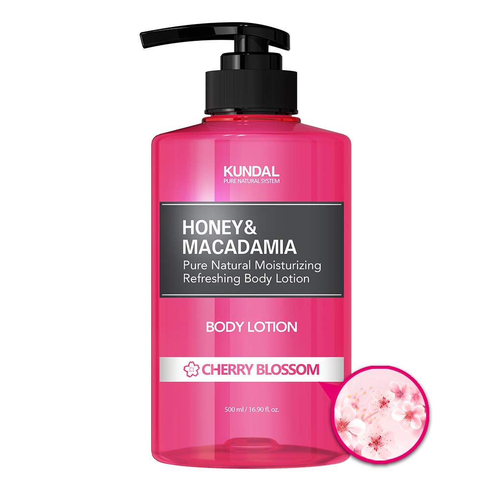 [KUNDAL] Moisture Body Lotion 500ml (Cherry Blossom)
