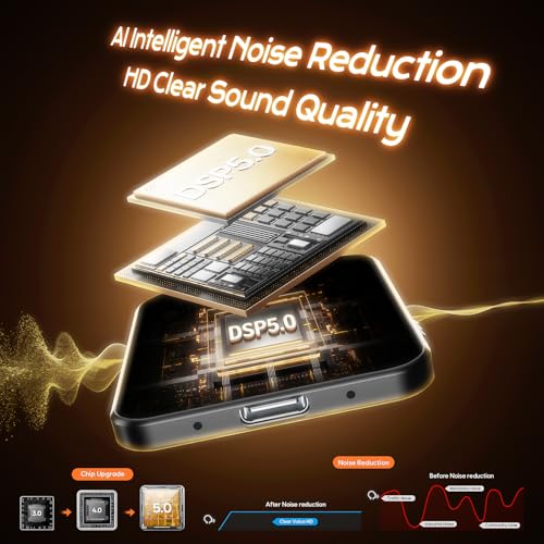 128 G(10800 Hours) Magnetic Voice Activated Recorder - Hypamutek AI Noise Reduction Digital Voice Recorder with Playback, 75H Continuous & Portable Audio Recorder for Meetings, Lectures and Interviews