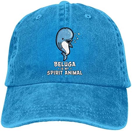 MERCHA Denim Baseball Caps Hat Adjustable Cotton Sport Strap Cap for Men Women