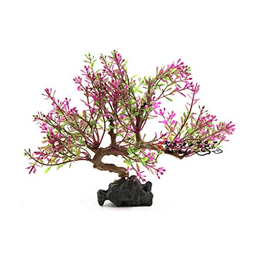 Shyly Aquarium Decor Fish Tank Decoration Ornament Artificial Plastic Plant