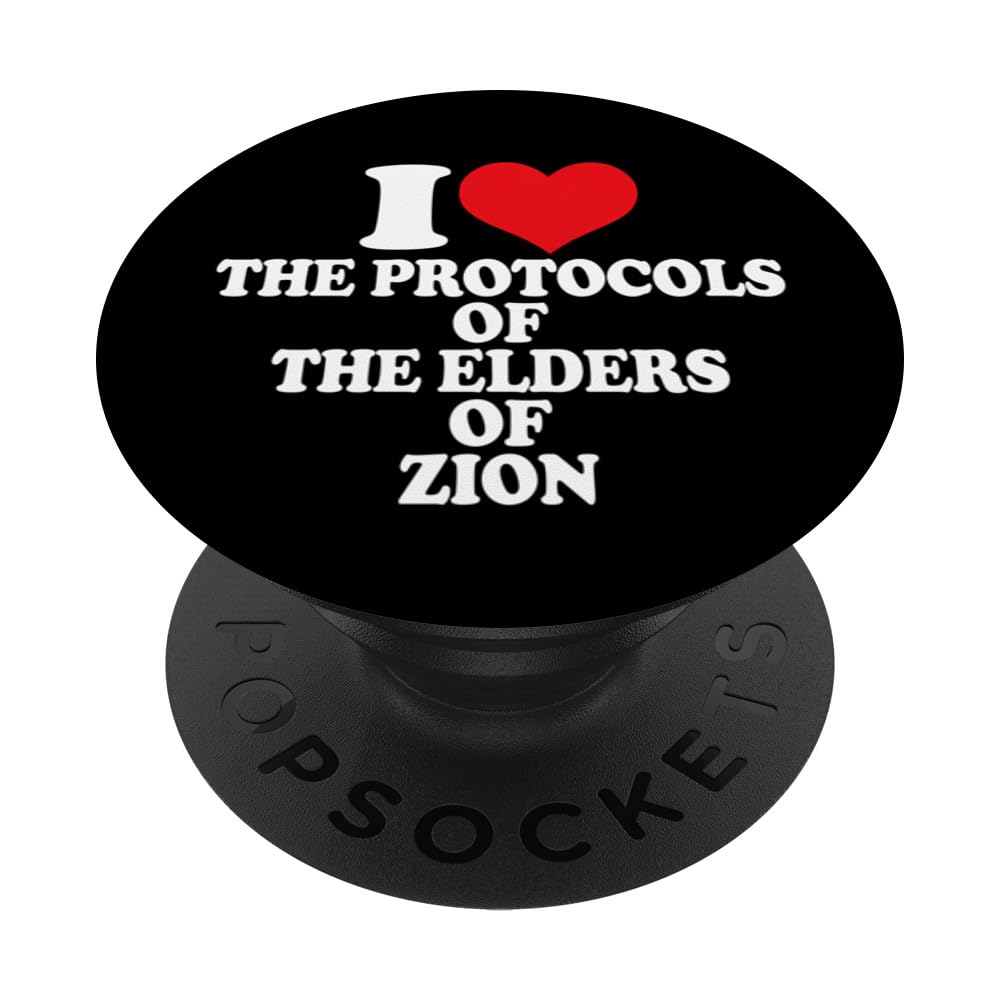 I Heart The Protocols of the Elders of Zion PopSockets Swappable PopGrip