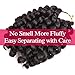 Roktress 6 Packs 8 Inch Jamaican Bounce Crochet Hair Jumpy Wand Curl Crochet Hair African Ombre Kanekalon Synthetic Crochet Braiding Hair Extensions For Black Women (8
