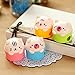 Acmer Cute Cartoon Animal Bear Two-Holes Pencil Sharpeners School Gift Prize for Kids - Great Quality, Pack of 8
