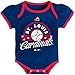 St. Louis Cardinals Newborn Baby Girls Triple Play 3-pk Bodysuit Creeper Set