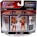 UFC Ultimate Fighting Jakks Pacific Series 1 Micro Figure 2Pack B.J. Penn vs. Georges St. Pierre UFC 58