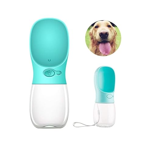 Astarc Bouteille Pour Chienportable Prévention Des Fuites Deau Voyage Bouteille Pour Chien Chatfaire Boire Avec Une Main 350ml
