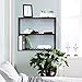 SONGMICS Bamboo Bathroom Shelf, 3-Tier Adjustable Plants Rack, Wall-Mounted or Stand, in the Living Room, Balcony, Kitchen, 5.9 x 23.6 x 21.3 Inches, Brown UBCB13Z