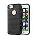 iPhone 7 Case, Moonmini Bumper Shock Absorbing Hybrid Hard Back Cover Slim Thin Protector for iPhone 7 - Black