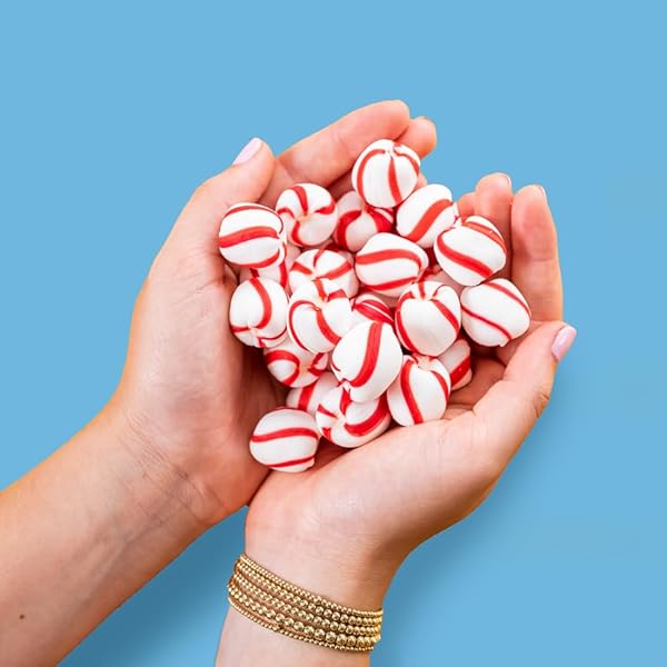 BRACH’S SOFT PEPPERMINT CANDY, INDIVIDUALLY WRAPPED PIECES, 61.7 OZ CARTON (350 PIECES)