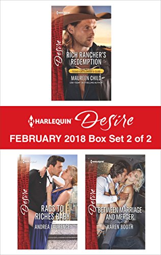Best! Harlequin Desire February 2018 - Box Set 2 of 2: Rich Rancher's Redemption\Rags to Riches Baby\Betwe EPUB