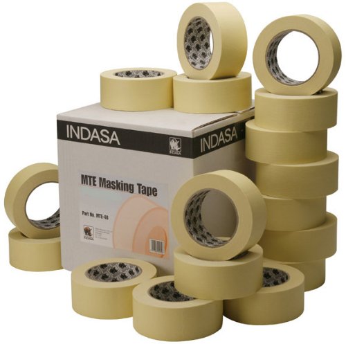 20 Rolls 48 mm Indasa Masking Tape Masking tape masking tape – Easy Removal Painters Masking Tape GP MTE 80 °C (0.03 & # x20AC;/M)