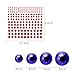 Rhinestone Stickers,Self-Adhesive Rhinestones,DIY Self Adhesive Gem Rhinestone Embellishment Stickers,Ideal for Face,Body,Carnival,Crafts&Embellishments (24 Sheets)