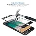 iPhone 7 Plus Screen Protector, FlexKlearGlass 3D Full Coverage 9H Soft Flexible Glass Screen Protector Film, with Edge to Edge Protection【Not Tempered Glass】 - Black