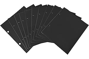MusBoard FPG10 - MusBoard Marching Lyre Replacement Sleeves, 10 Flip Folder Pages for Marching Band Lyre