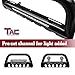 TAC LED Lighting Bull Bar for 2007-2014 Toyota FJ Cruiser 3 inches Black Front Brush Bumper Grille Guard with LED Off-Road Lights