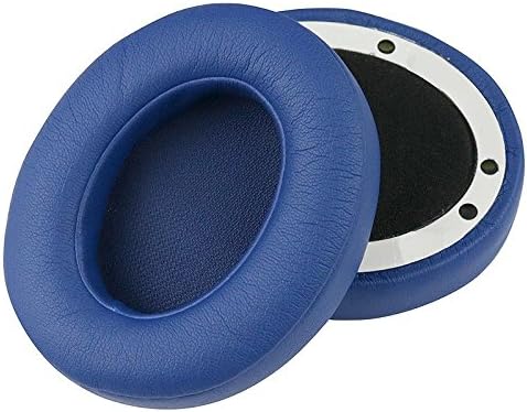 Memory Foam Ear Pads - Protein Leather Replacement Parts Ear Cushion Cover Earpads Ear Cups for B0500 / B0501 Beats Studio 2 Wired and Wiresless Studio 2.0 (BLUE)