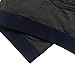 DAVID ARCHY Men's Underwear Bamboo Rayon Breathable Super Soft Comfort Lightweight Basic Pouch Briefs no Fly in 4 Pack (M, Dark Gray-N)