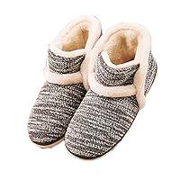 Winter Vintage Boot Slippers Arctic Solid Indoor Coffee 10 B(M) US