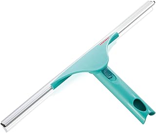 Leifheit Fensterabzieher Window Slider XL, Duschabzieher, Wischbreite 40 cm, mit beweglichem Gelenk, Abzieher für Dusche, Fenster und Spiegel, für große Flächen, Reiniger mit Click-System