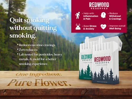 redwood cbd cigarettes | 100% Hemp Flower Redwood Reserves - Vaping360