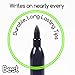 Best Black Permanent Marker (HUGE BOX OF 20 Markers) Rich Black Bold Quick Drying Permanent Ink Pens - Fine Point Durable Tips - Smear Free Design - Competes with Sharpe Markers