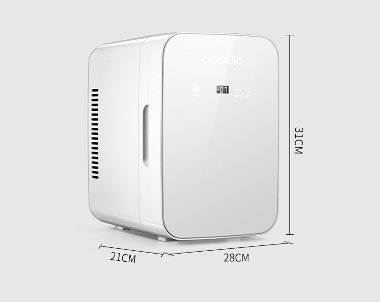 Amazon.es: Nevera Portátil, Refrigerador para automóvil de 8 ...