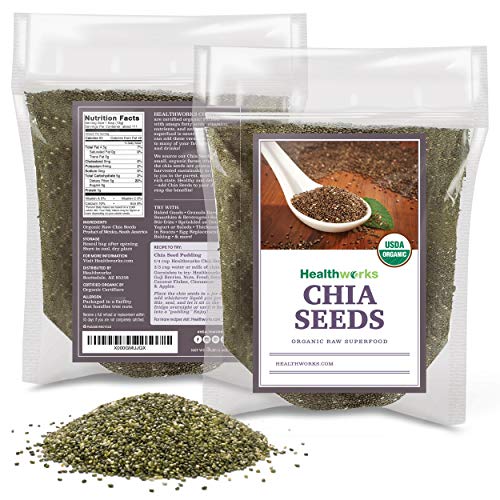 Healthworks Chia Seeds Raw (32 Ounces / 2 Pounds) | Premium & All-Natural | Contains Omega 3, Fiber & Protein | Great… - Image 4