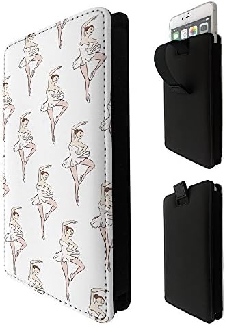 1794 - Dancers Ballerina Tutu Collage Samsung Galaxy J2 J3 J5 A3 A5 Galaxy C5 S5 S6 Galaxy S7/S6 Edge Fashion Quality Tpu Leather Pull Tab Pouch Case Sleeve Cover