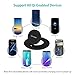Fast Wireless Charger Qi Wireless Charging Pad Charge Stand for iPhone 8, 8 Plus, iPhone X, Samsung Galaxy S8, S8 Plus, S7, S7 Edge, S6 Edge Plus, Note 8, Note 5i (Black)