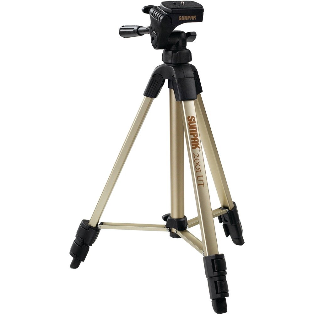 Sunpak 620-020 Tripod,Black, 3-way