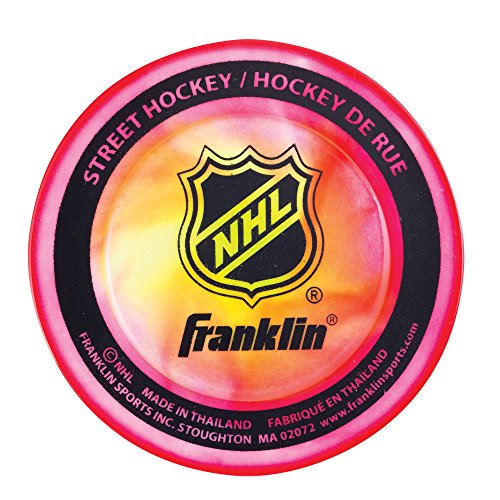 image for Franklin Sports Street Hockey Pucks - Indoor and Street Hockey Practic