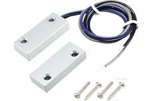 Gebildet Rolling Door Contact Magnetic Reed Switch Alarm with 3 Wires for N.O./N.C. Applications MC-51