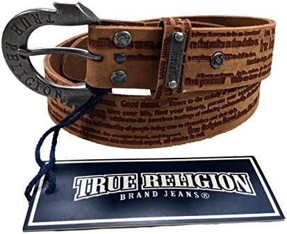 true religion belt mens