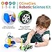CCinaCiao Robotic Science Kits for Kids, DC Motors Electronic Assembly Kit, DIY Solar Car Kits, STEM Kits for Boys and Girls, Kids Science Experiment Kits(2 Kits)