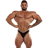 Suits You Men's Classic Physique Trunks. Shiny Fabric.